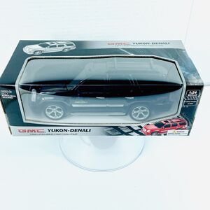 GMC Yukon Denali Black 1:24 1/24 Scale Official Licensed Friction Car Model NIB